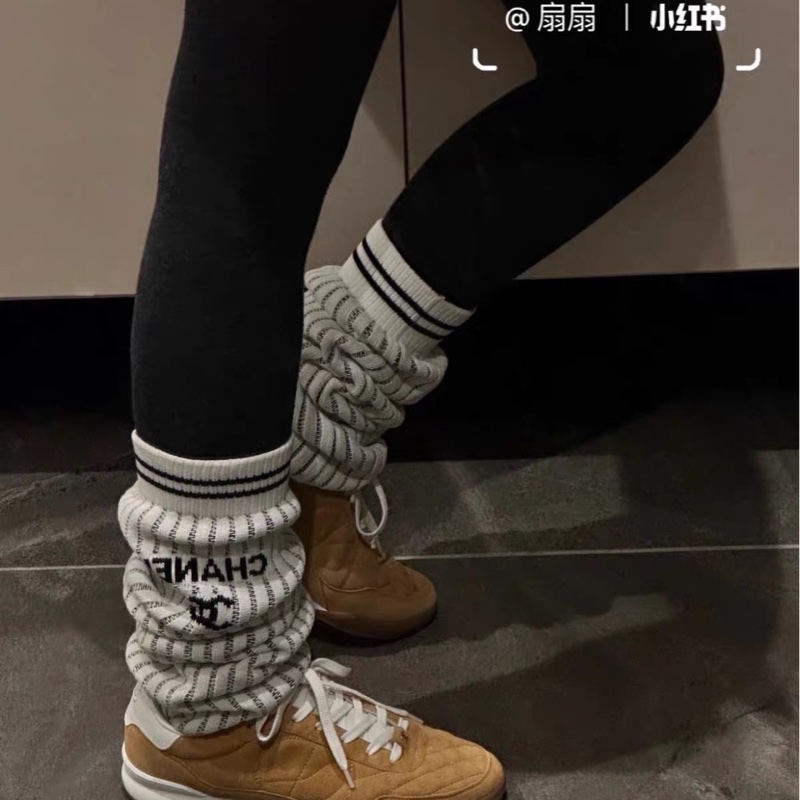 Chanel 香奈儿棕色麂皮阿甘 德训鞋-5
