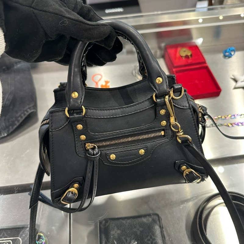 Balenciaga City Nano 機車包 迷你-5