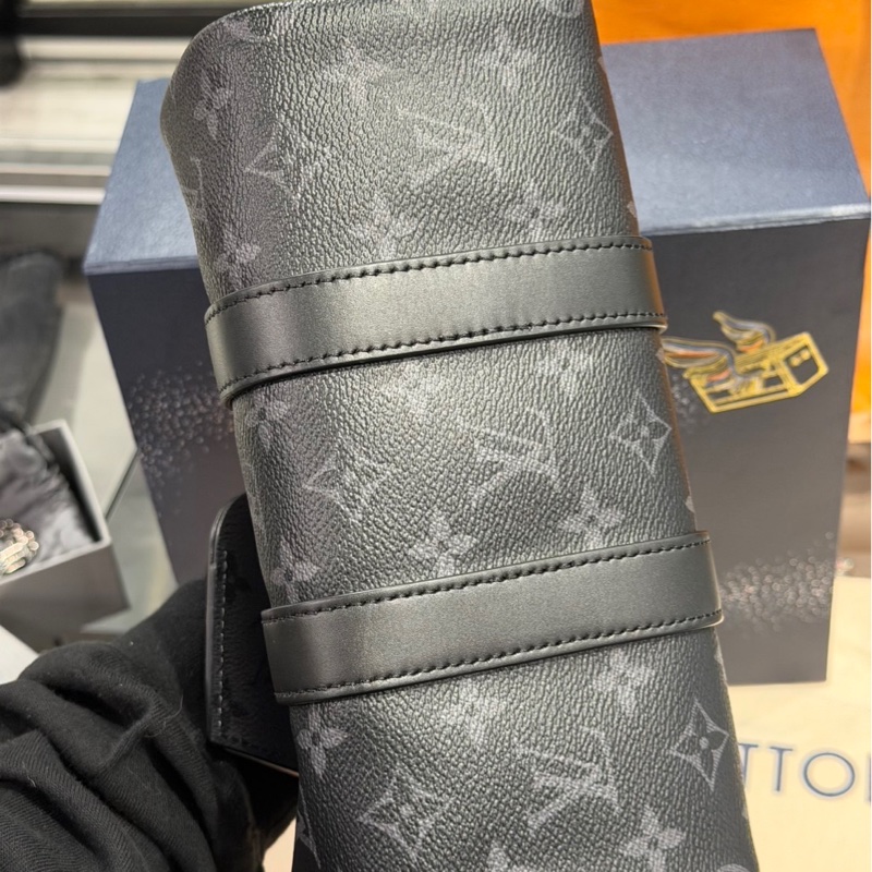 近全新🌟Louis Vuitton LV Keepall 25 黑老花-5