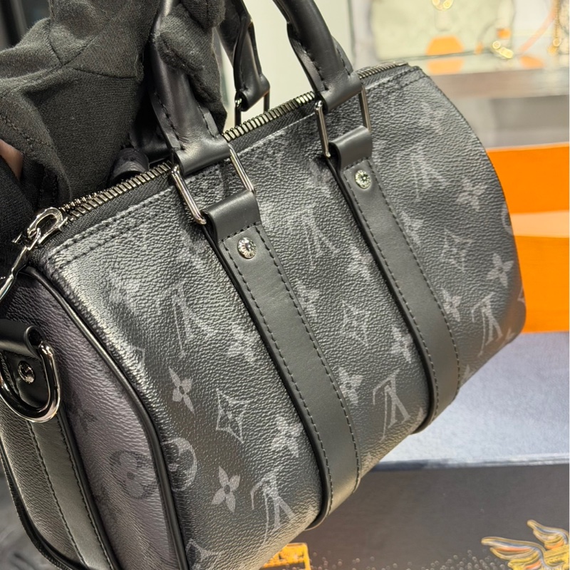 近全新🌟Louis Vuitton LV Keepall 25 黑老花-6