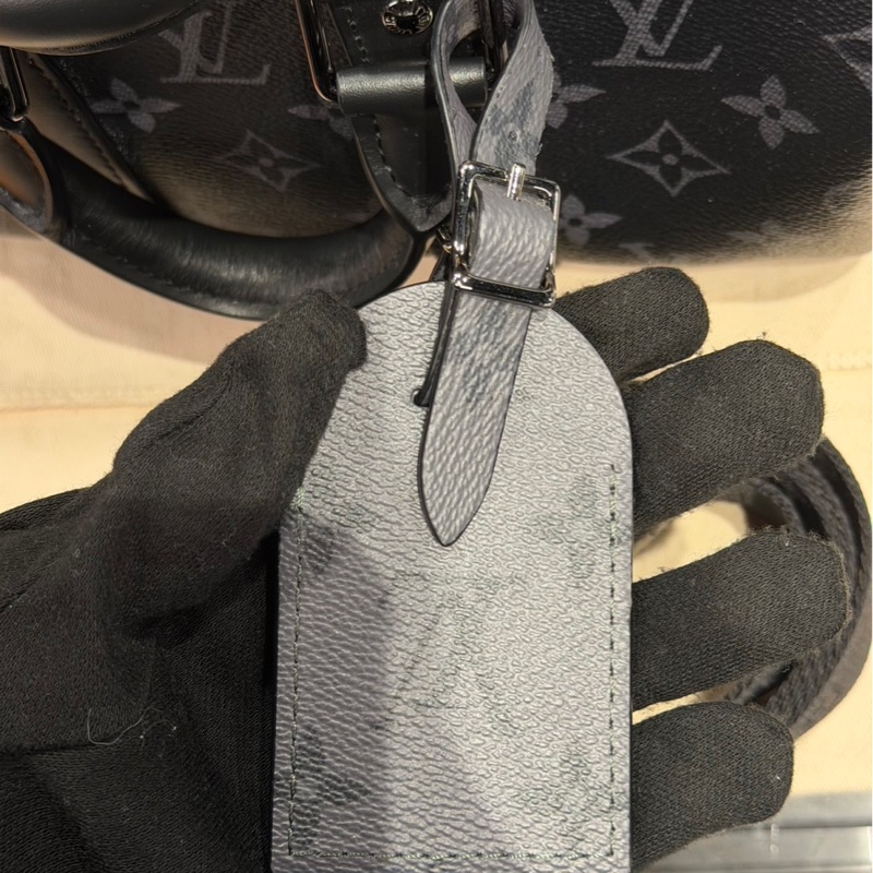 近全新🌟Louis Vuitton LV Keepall 25 黑老花-7