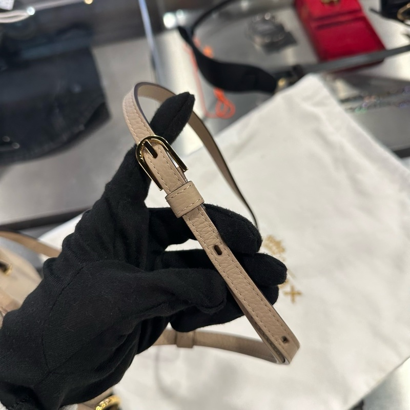 Delvaux Cool Box Nano 手袋 象牙色-9