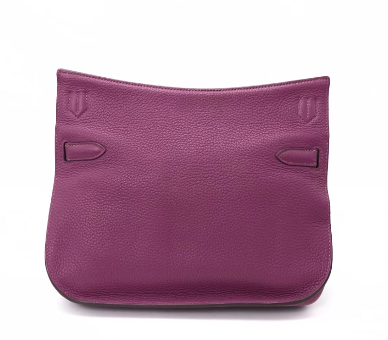 98新 HERMES/愛馬仕托斯卡納紫銀扣吉普賽28 Jypsisere 框P-5