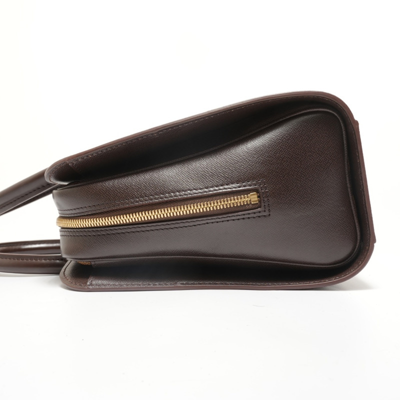 路易威登 LOUIS VUITTON 1998 Damier Triana 手提包,棕色-2