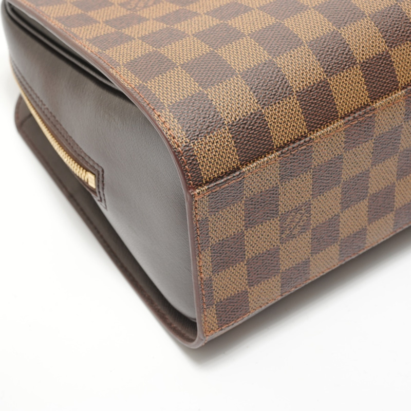路易威登 LOUIS VUITTON 1998 Damier Triana 手提包,棕色-4