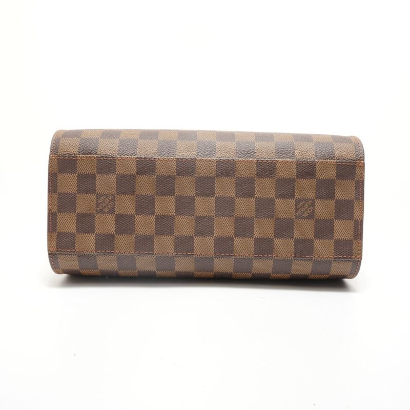 路易威登 LOUIS VUITTON 1998 Damier Triana 手提包,棕色-6
