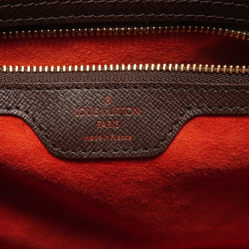 路易威登 LOUIS VUITTON 1998 Damier Triana 手提包,棕色-8