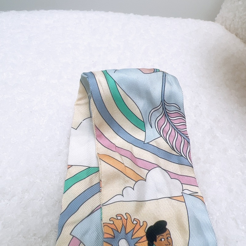 Hermes twilly 綁包包絲巾 carres volants-1