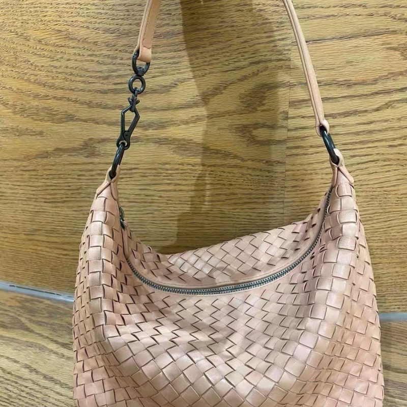 bv 編織拉鍊肩背手提包 5x19x12 99新配件塵袋-1