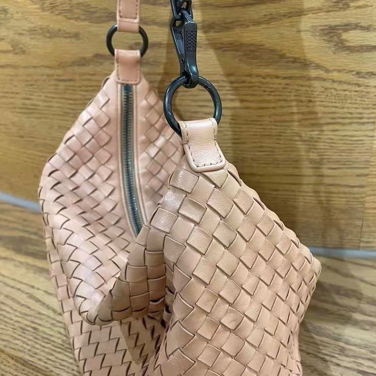 bv 編織拉鍊肩背手提包 5x19x12 99新配件塵袋-3