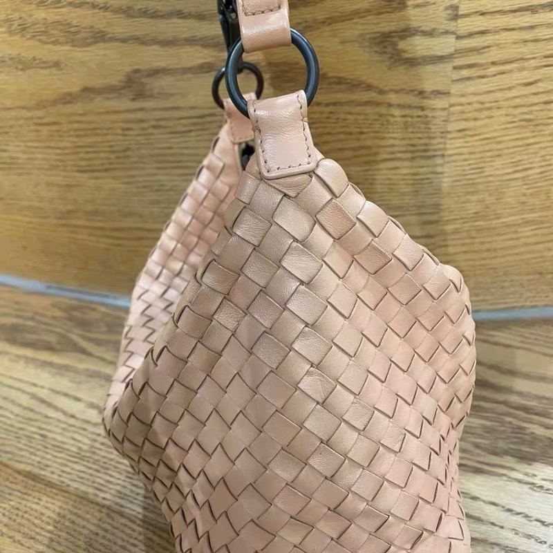 bv 編織拉鍊肩背手提包 5x19x12 99新配件塵袋-5