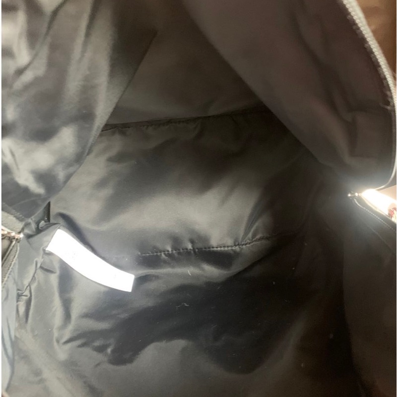 博柏利 多功能背包 可變成腰包 旅行包 通勤包 素面logo後背包 黑色 黑色帆布 後背包 雙肩包 中古 中古包 男生女生可用burberry backpack wasit bag 黑色背囊/腰包-21