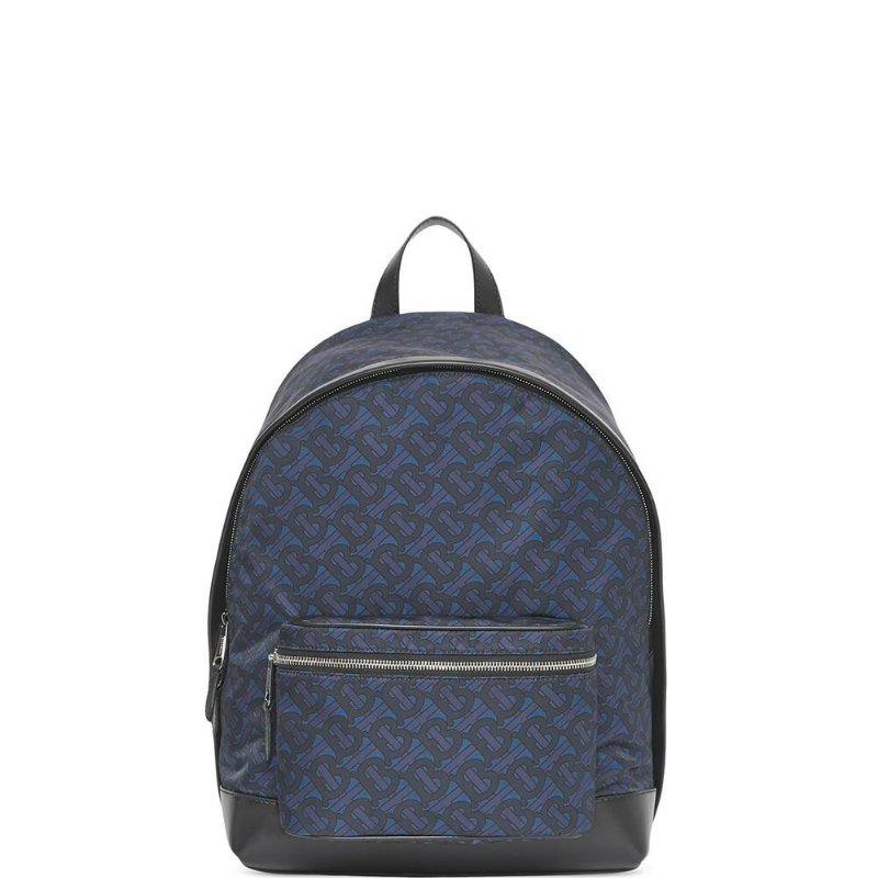 💎Han's house精品服飾💎 BURBERRY TB 滿版 尼龍 後背包-1