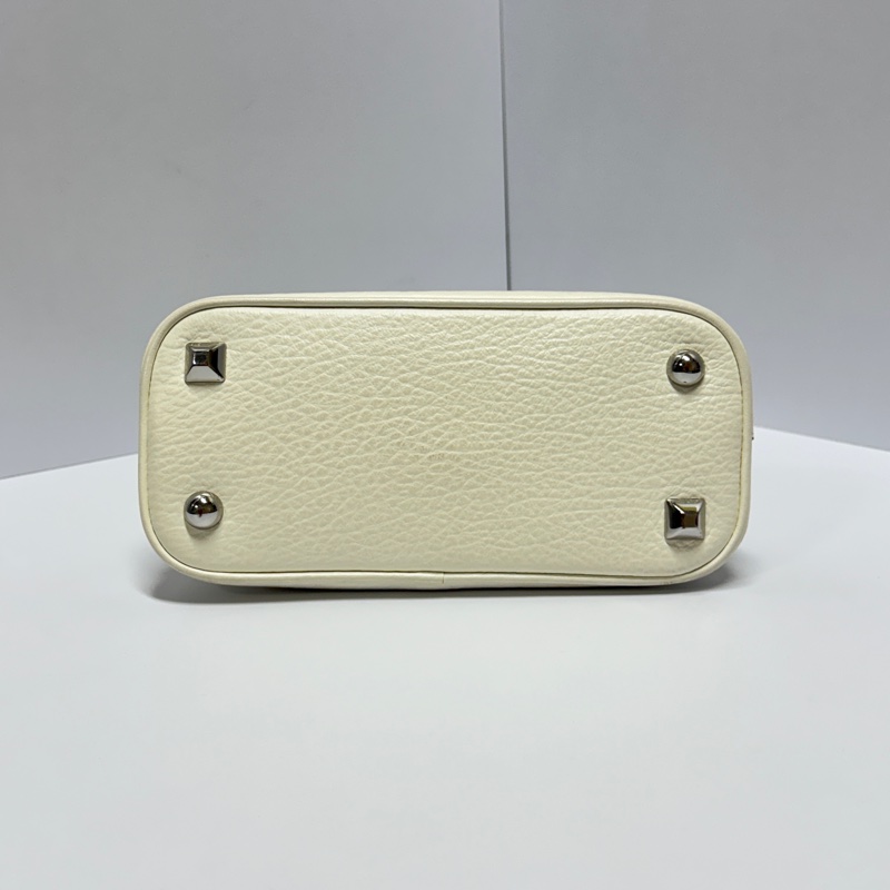 【超!級!新】 MaisonMargiela 馬吉拉 5AC 經典純 白色斜背包(專櫃78,000)-12