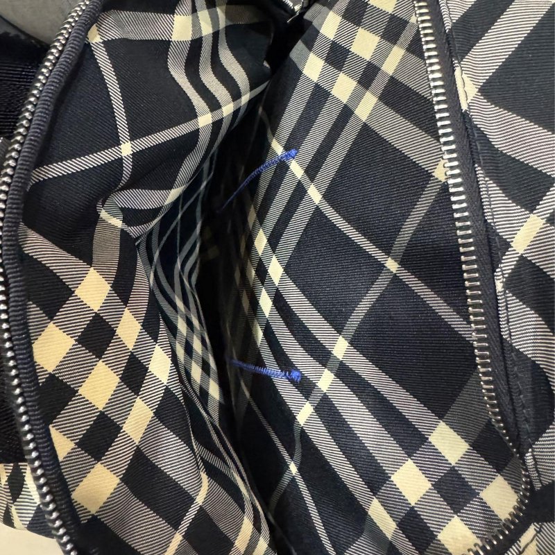 💎Han's house精品服飾💎BURBERRY 格紋 戰馬 後背包 30×14×42 現貨 原價49900-2