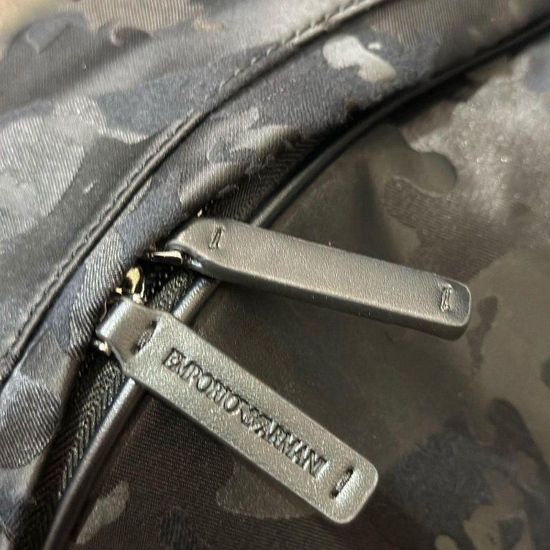 💎Han's house精品服飾💎 EMPORIO ARMANI EA 尼龍 防水 迷彩 後背包-6