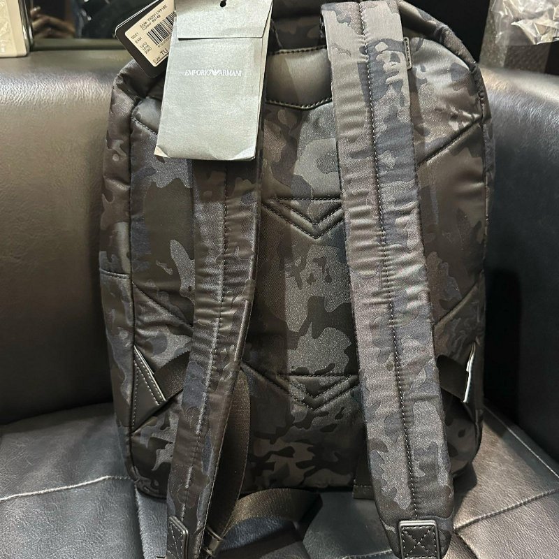 💎Han's house精品服飾💎 EMPORIO ARMANI EA 尼龍 防水 迷彩 後背包-7