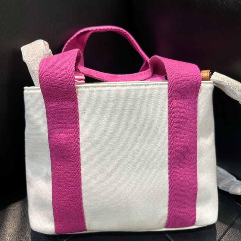 💎Han's house精品服飾💎CHLOE 粉色邊 小 托特包 有背帶 現-5