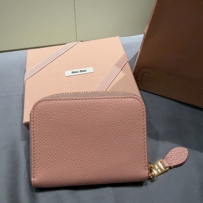 Miumiu 皮革零錢包-1