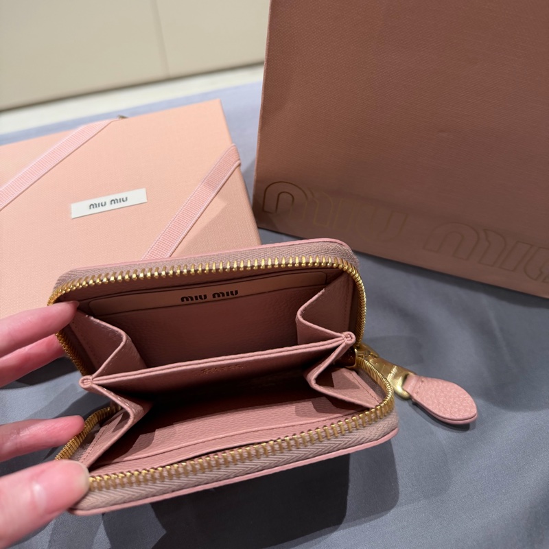 Miumiu 皮革零錢包-2