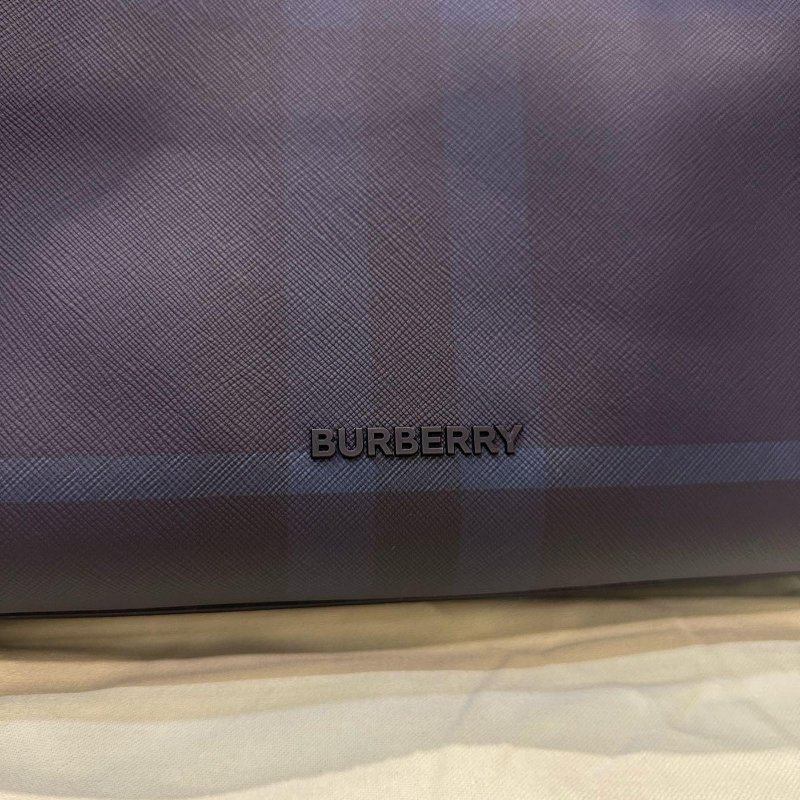 💎Han's house精品服飾💎Burberry 格紋 牛皮 可拆肩帶 托特 包 義大利製 現貨 原價59000-4