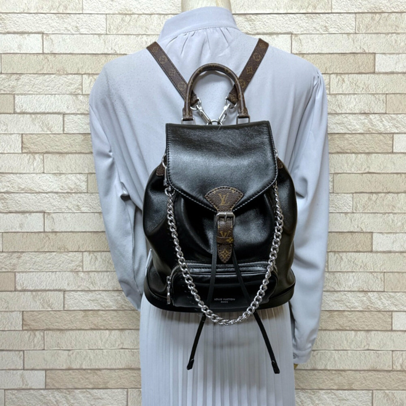 路易威登 Montsouris Vibe PM 雙肩包/日用包，Monogram 帆布 M12587，女士 LOUIS VUITTON-1