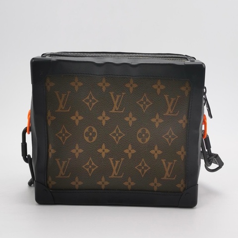 Louis Vuitton Soft Trunk (M44478) 原花拉鍊斜背方盒包