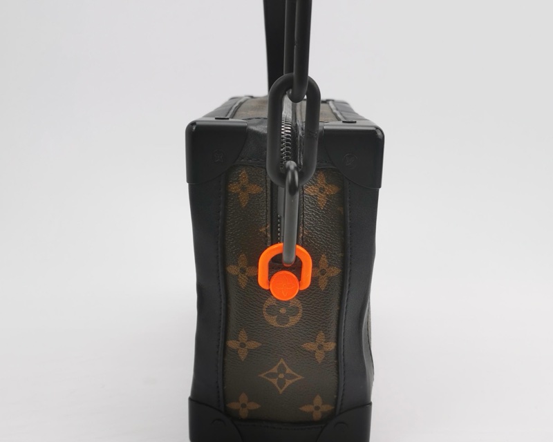 Louis Vuitton Soft Trunk (M44478) 原花拉鍊斜背方盒包-2