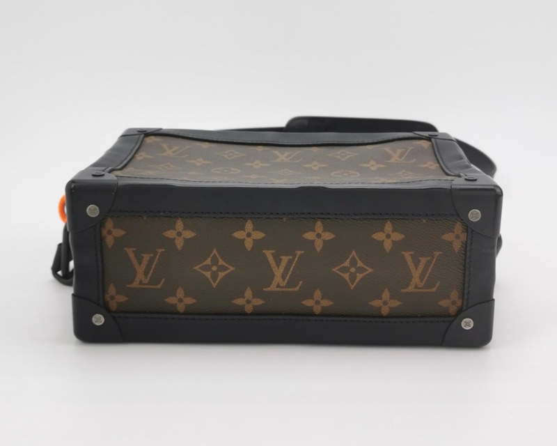 Louis Vuitton Soft Trunk (M44478) 原花拉鍊斜背方盒包-3