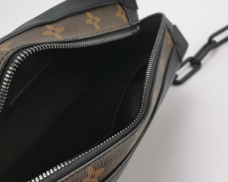Louis Vuitton Soft Trunk (M44478) 原花拉鍊斜背方盒包-4