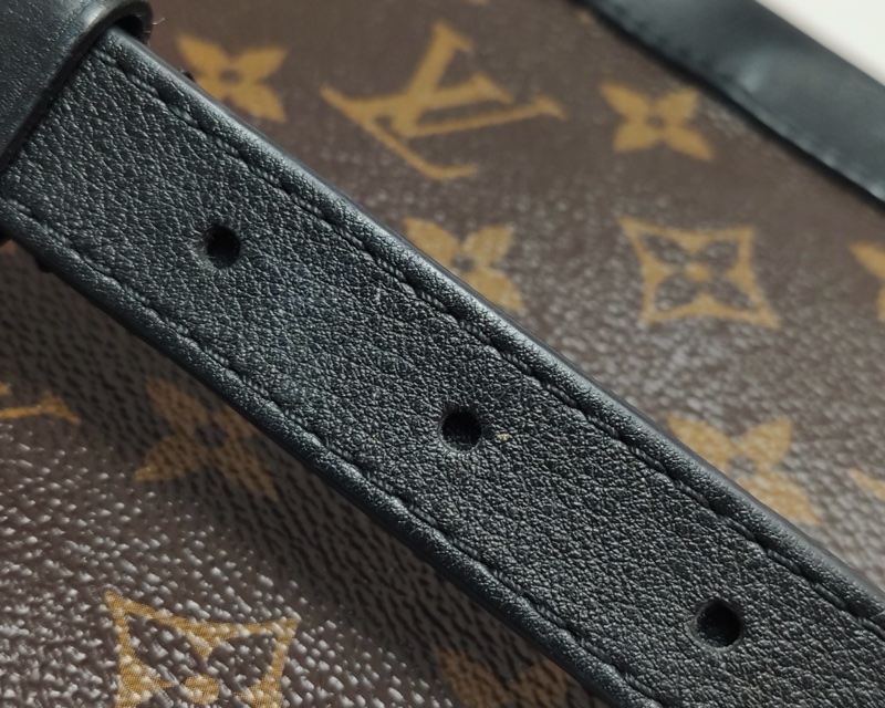 Louis Vuitton Soft Trunk (M44478) 原花拉鍊斜背方盒包-8