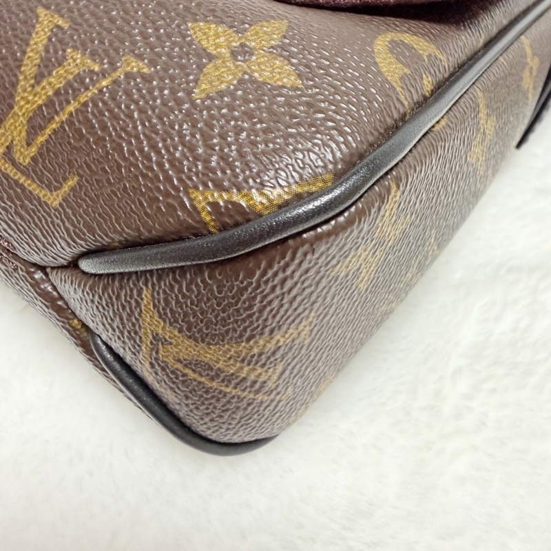 ▫️95成新▫️LV男生老花斜背包郵差包翻蓋包-8