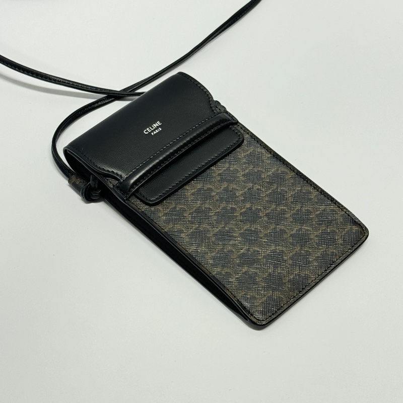 【全新品】 Celine 經典黑老花 斜背包 (專櫃45000)-6