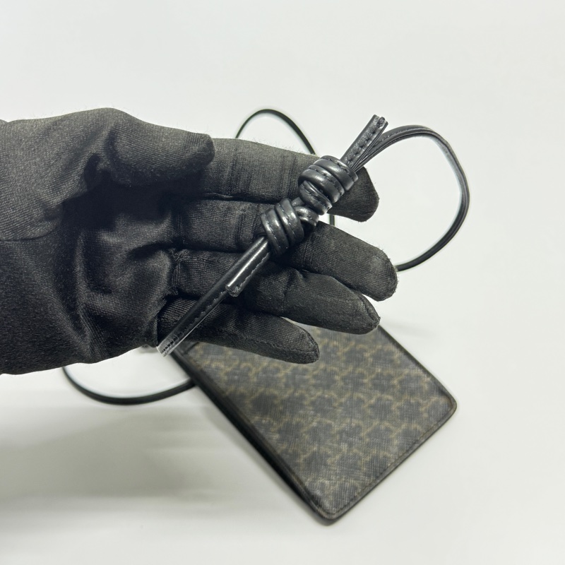 【全新品】 Celine 經典黑老花 斜背包 (專櫃45000)-10