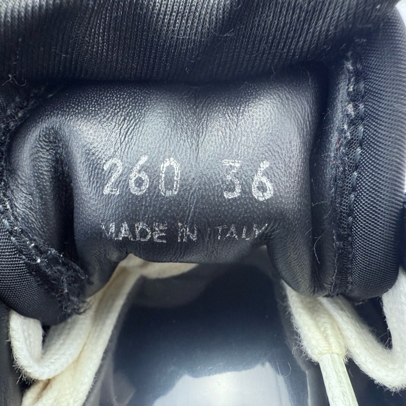 99新 Prada普拉達 黑色厚底餅乾鞋 36碼-13