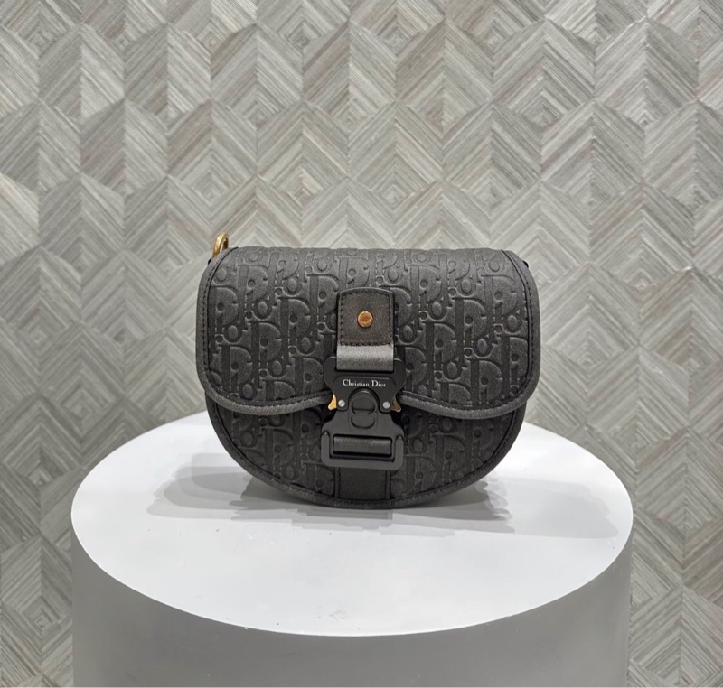 「JL精品代購」98新 Dior mini Gallop 灰-0