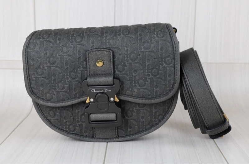 「JL精品代購」98新 Dior mini Gallop 灰-2