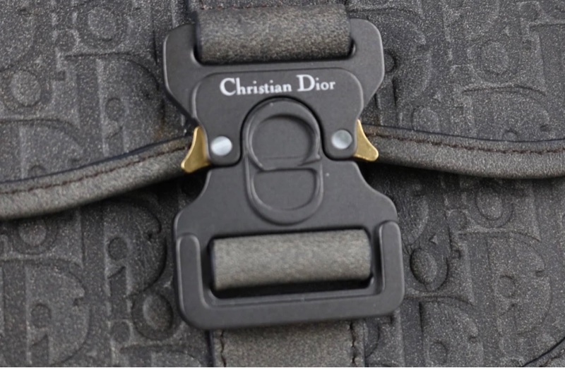 「JL精品代購」98新 Dior mini Gallop 灰-9