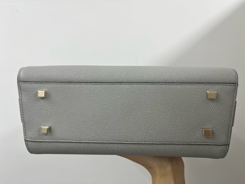 全新 Valextra水桶 brera shoulder bag 水桶包（岩石灰ash grey)-1