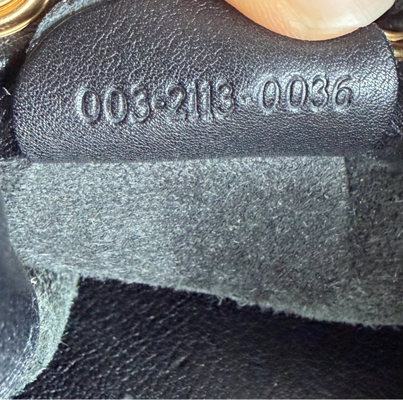 古馳 竹節提把 水桶包 中古後背包 後背包 後背包 雙肩包 黑色 黑色皮革 中古  中古包背囊 經典款 迷你  美式復古 vintage gucci bucket bag / backpack-19