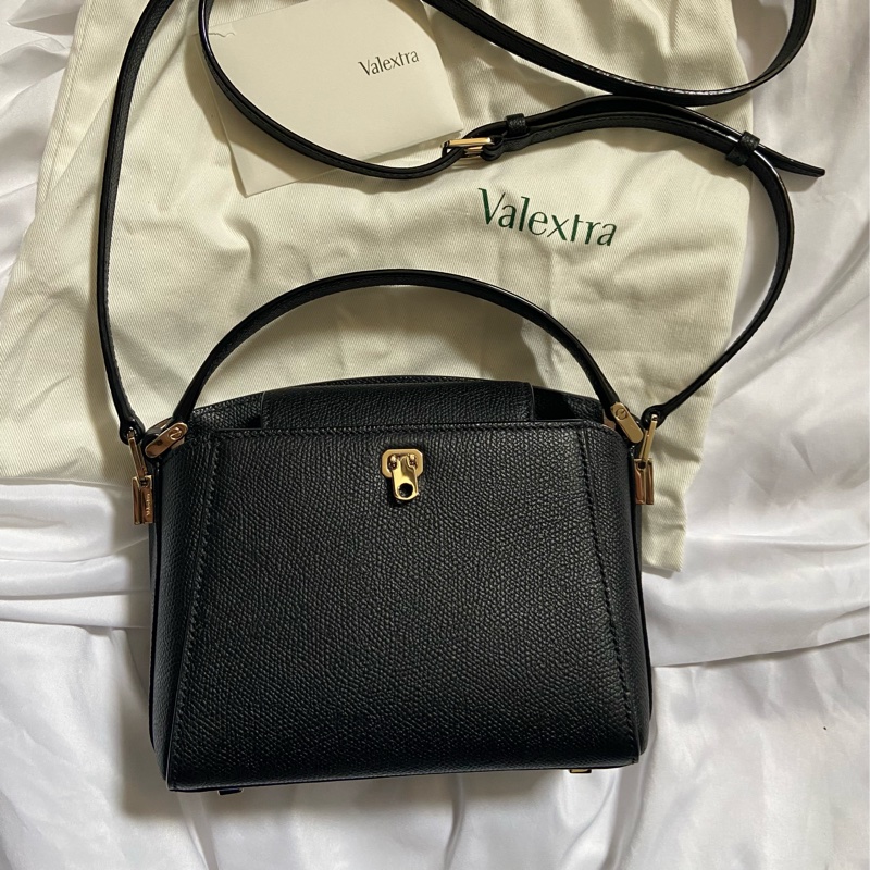 全新Valextra micro brera bag 黑色  （新版）-0