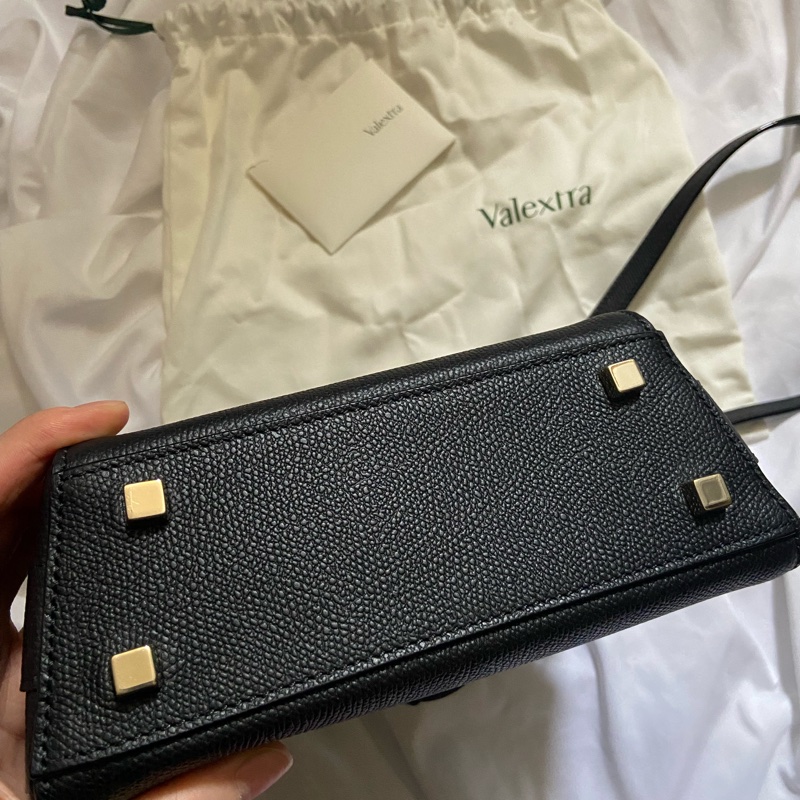 全新Valextra micro brera bag 黑色  （新版）-2