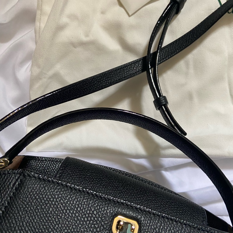 全新Valextra micro brera bag 黑色  （新版）-3