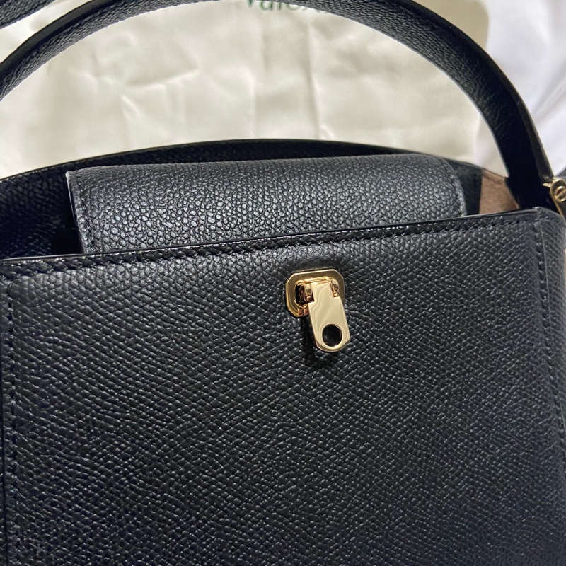 全新Valextra micro brera bag 黑色  （新版）-4
