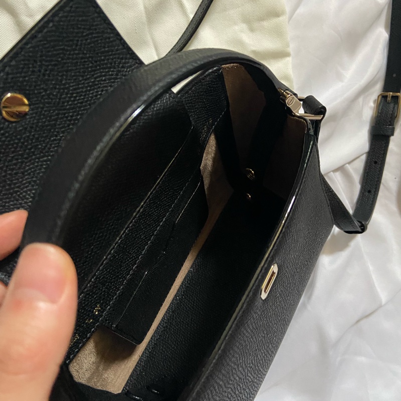 全新Valextra micro brera bag 黑色  （新版）-5