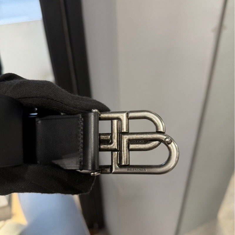 Balenciaga 巴黎世家 BB扣頭腰帶-4