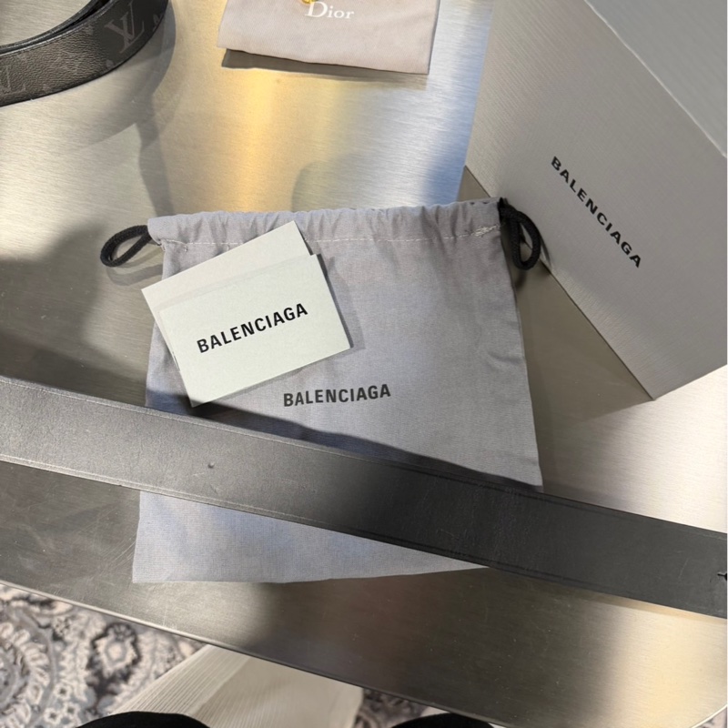 Balenciaga 巴黎世家 BB扣頭腰帶-5