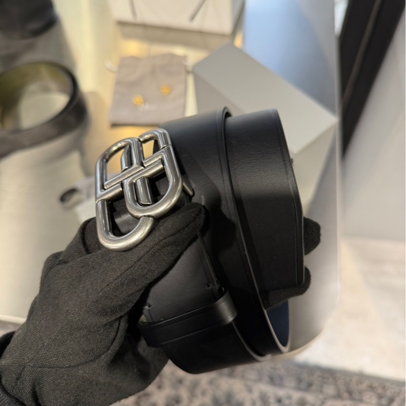 Balenciaga 巴黎世家 BB扣頭腰帶-7