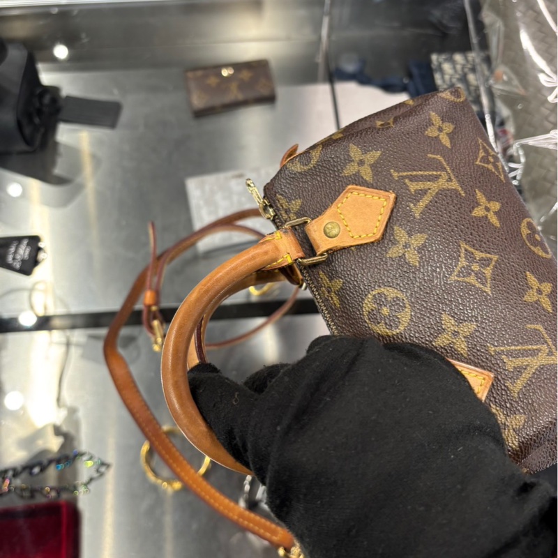 Louis Vuitton Nano Speedy 中古-1