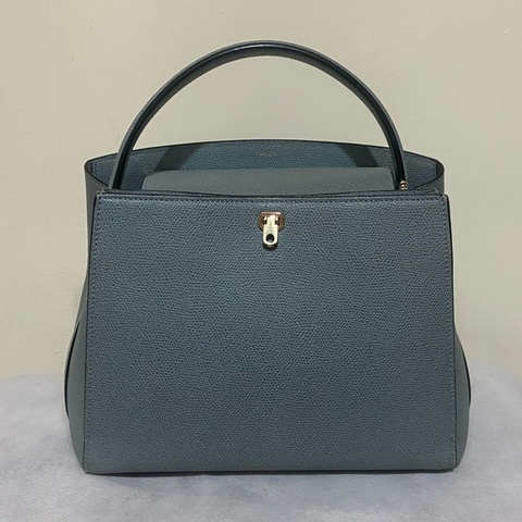 Valextra brera bag 中號 霧霾藍